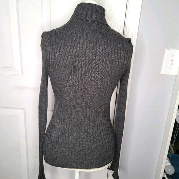 Zara Dark Grey turtle neck long sleeve - Picture 6 of 9
